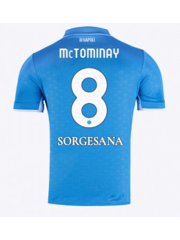 SSC Napoli Scott McTominay #8 Replika Hemmakläder 2024-25 Kortärmad